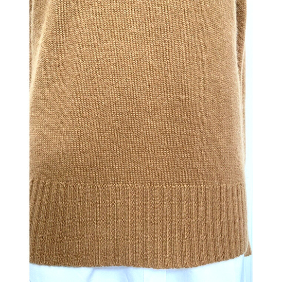 360 Cashmere Runa V Neck Cashmere Sweater Pullover Vicuna Camel Brown Ta… - Picture 9 of 12
